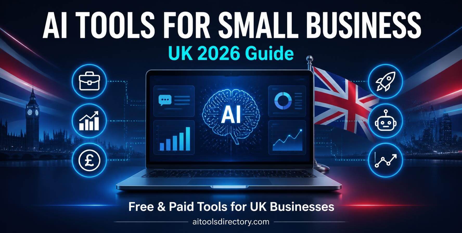 Boost your UK small business with AI - 10 best tools for 2026 free guide